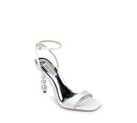 Badgley Mischka Ivette Damen-Sandale mit Absatz, Weiß (Soft White), 36 EU