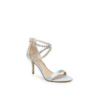 Badgley Mischka Jewel Women's Celine Heeled Sandal, Sky Blue, 8