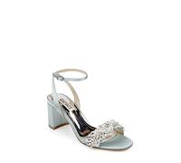 Badgley Mischka Women's Clara Heeled Sandal, Blau - Blue Radiance, 39-40 EU