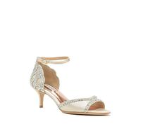 Badgley Mischka Women's Gillian Dress Sandal, Elfenbein, 38 EU
