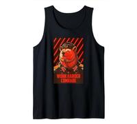 Bär Uschanka Lustiger Spruch UdSSR Sowjetunion Tank Top