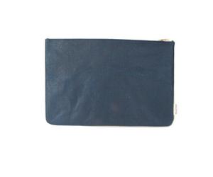 Bag Affair Dokumententasche CORKonLINEN Blau