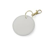 BG745 BagBase Boutique Schlüsselanhänger Kreis Soft Grey Ø 7 cm