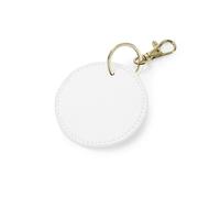 BagBase BG745 Boutique Circular Key Clip - Soft White
