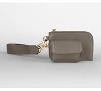 BAG BASE BOUTIQUE POUCH WRISTLET TAUPE