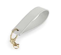 BAG BASE BOUTIQUE WRISTLET KEYRING SOFT GREY