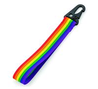 BAG BASE BRANDABLE KEY CLIP RAINBOW