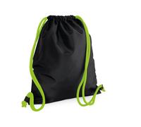 BAG BASE PREMIUM GYMSAC BLACK/LIME GREEN