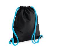 BAG BASE PREMIUM GYMSAC BLACK/SURF BLUE