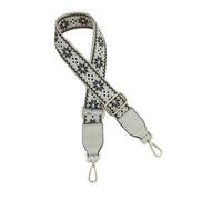 Bag Strap Taschenzubehör Schultergurt | Verstellbarer, vielseitiger Ersatzrucksack aus Segeltuch for einzelne Umhängetaschen(Black rice white)