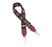 Bag Strap Taschenzubehör Schultergurt | Verstellbarer, vielseitiger Ersatzrucksack aus Segeltuch for einzelne Umhängetaschen(Red)