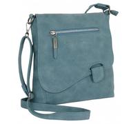 BAG STREET - Damen Handtasche mit Riegel-Magnetverschluss & Reißverschluss