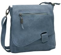 BAG STREET - Damen Handtasche mit Riegel-Magnetverschluss & Reißverschluss