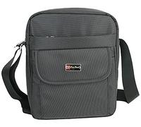 BAG STREET Schultertasche - 22 x 29 x 10 cm - Messenger Bag mit Tablet-Fach - Umhängetasche für Männer - Nylon