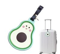 Bag Tags - Privacy Name Address Cover | Silicone Fruit Shape Suitcase Tags, For Luggage ID Label Bag Identifier For Flying, Luggage Accessories