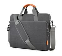 bagasin Laptoptasche Laptop Aktentasche Passt bis zu 17 17,3 Zoll Laptop Erweiterbare Wasserabweisend Schultertasche Umhängetasche Tragetasche Notebooktasche PC Computer Tasche