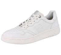 BAGATT AJF Damen Sneaker Schnürschuhe Halbschuhe silber weiss silver Leder Textil