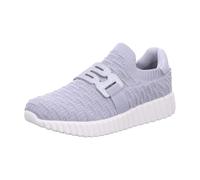 Bagatt Sportliche Slipper Carini für Damen Hellgrau/Silber Textil Weite Normal Größe 37