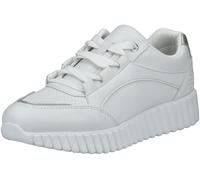 Bagatt Sneaker Lederimitat Weiß/Silber - 40