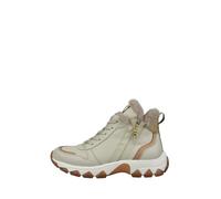 Schnürstiefelette BAGATT "BAGATT Stiefelette Lederimitat/Textil", Damen, Gr. 38, braun (beige, braun), Lederimitat, Textil, Schuhe Schnürstiefelette (94422664-38) beige, braun