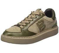 BAGATT Damen GIndiaa Sneaker, Taupe/Dark Green, 40 EU