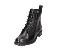 BAGATT Damen Schnürstiefeletten Ronja I Schwarz Glattleder, Größe:38, Farbauswahl:schwarz
