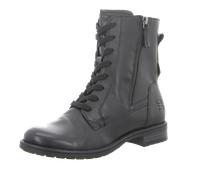 Bagatt - Schnürstiefelette klassisch, flacher Absatz bis 25mm schwarz - Gr. - 39