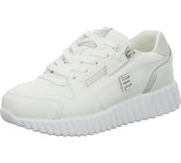 Bagatt Sneaker AI6 D31-AI607 Weiß/Silber Leder/Synthetik Damen Größe 37 Weite Normal
