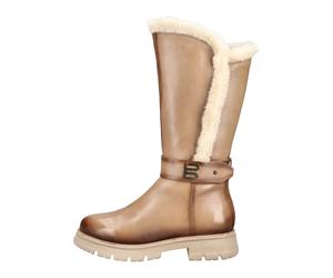 Bagatt Stiefel Leder/Textil Taupe/Beige Warmfutter - 39