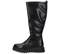 BAGATT TT Damen Klassische Stiefel, Frauen Stiefel Kaltfutter,uebergangsschuhe,langschaftstiefel,gefüttert,Boots,schwarz (1000),39 EU/EU UK