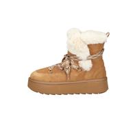 Bagatt Stiefel Veloursleder Braun/Weiß Warmfutter - 42