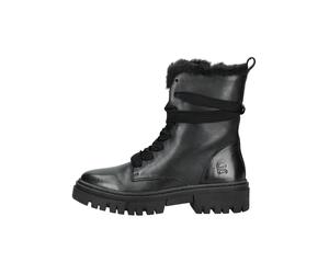 Bagatt Stiefelette Leder Schwarz Warmfutter - 38