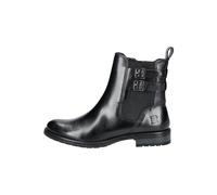 Bagatt Stiefelette Leder/Textil Schwarz/Schwarz - 36