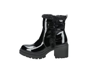 Bagatt Stiefelette Lederimitat/Textil Schwarz Lack Warmfutter - 39