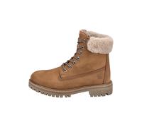 Bagatt Stiefelette Nubukleder/Textil Braun/Beige Warmfutter - 39
