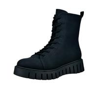 BAGATT TT Damen Klassische Stiefel, Frauen Stiefel Kaltfutter,schnürstiefel,schnürung,Boots,Winterstiefel,Winterschuhe,schwarz (1000),37 EU/EU UK