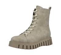 Bagatt Damen-Schnürstiefelette Beige – Größe 39