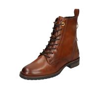 BAGATT TT Damen Klassische Stiefel, Frauen Stiefel Kaltfutter,uebergangsschuhe,schnürstiefel,schnürung,Boots,Winterschuhe,Cognac (6300),37 EU/EU UK