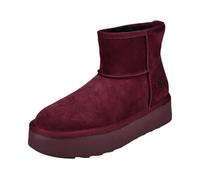 BAGATT TT Damen Klassische Stiefel, Frauen Stiefel Warmfutter, Warm gefüttert,uebergangsschuhe,langschaftstiefel,Slip-ons,Bordo (3500),40 EU/EU UK