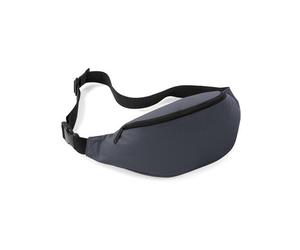 BagBase - Belt Bag Graphite Grey, 38 x 14 x 8 cm