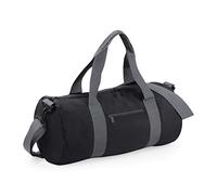 BG140 BagBase Original Barrel Bag Black 50 x 25 x 25 cm