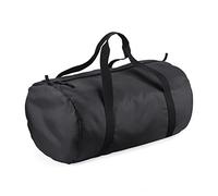 BG150 BagBase Packaway Barrel Bag Black 50 x 30 x 26 cm