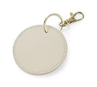 BagBase Schlüsselanhänger BG745 Boutique Kreis Ø 7 cm Oyster