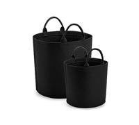 BagBase Felt Trug Black M (40 x 40 cm) (BG728)