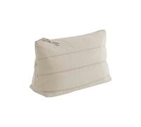 Bagbase Gesteppte Zubehörtasche - Naturstein, weicher gesteppter Stoff mit Hauptfach mit Reißverschluss, recycelte Materialien, versteckter Reißverschluss für Dekoration, Mehrzwecktasche, Naturstein