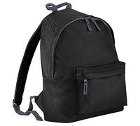 BagBase Herren Bg125 agbase Fashion Rucksack (18 Liter) (One Size) (Schwarz), Black