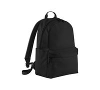 BagBase Rucksack Innentasche Seitentaschen gepolsterter Rücken Backpack Schwarz