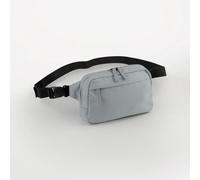 BagBase Hüft-/Gürteltasche Fronttasche mit Reißverschluss Cross Body Bag Grau (Pure)