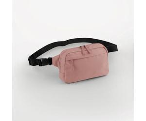 BagBase Hüft-/Gürteltasche Fronttasche mit Reißverschluss Cross Body Bag Pink (Rose)