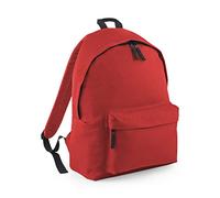 Bagbase, Junior Fashion Rucksack, moderner Rucksack für Kinder M hellrot